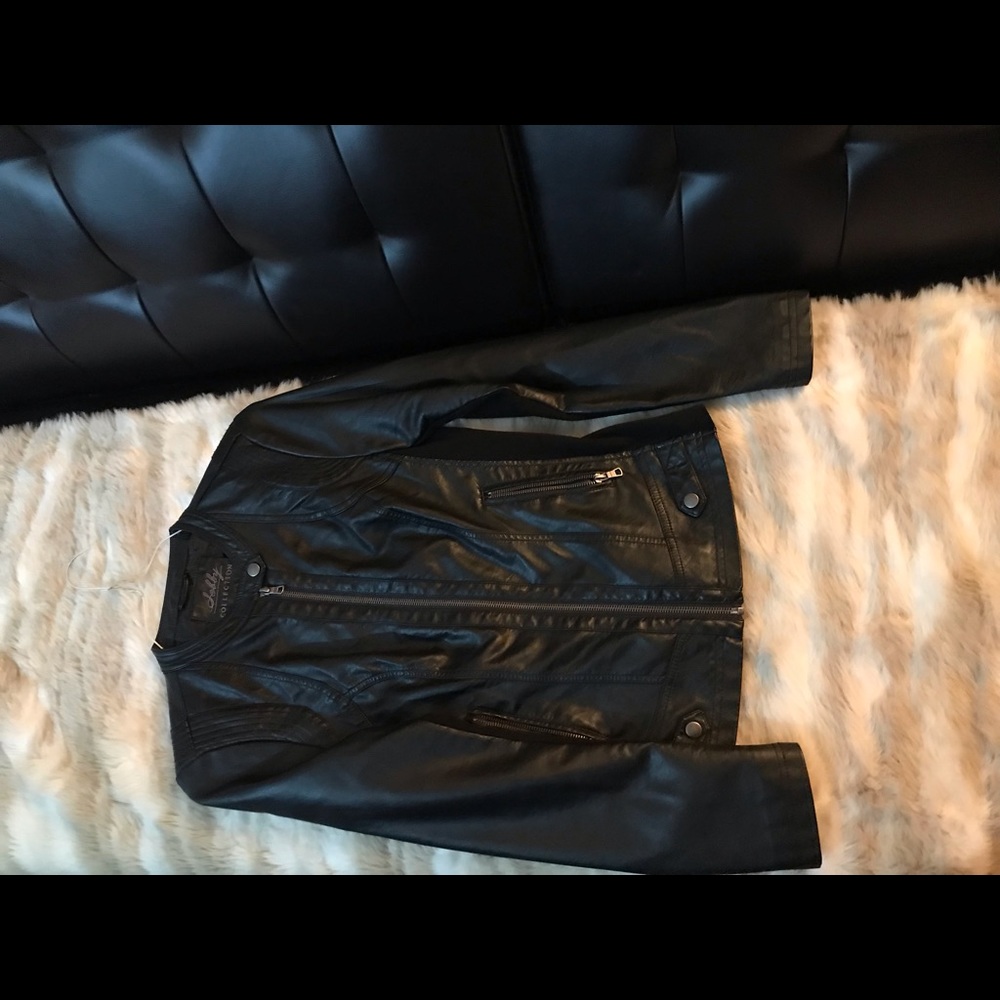 Leather jacket